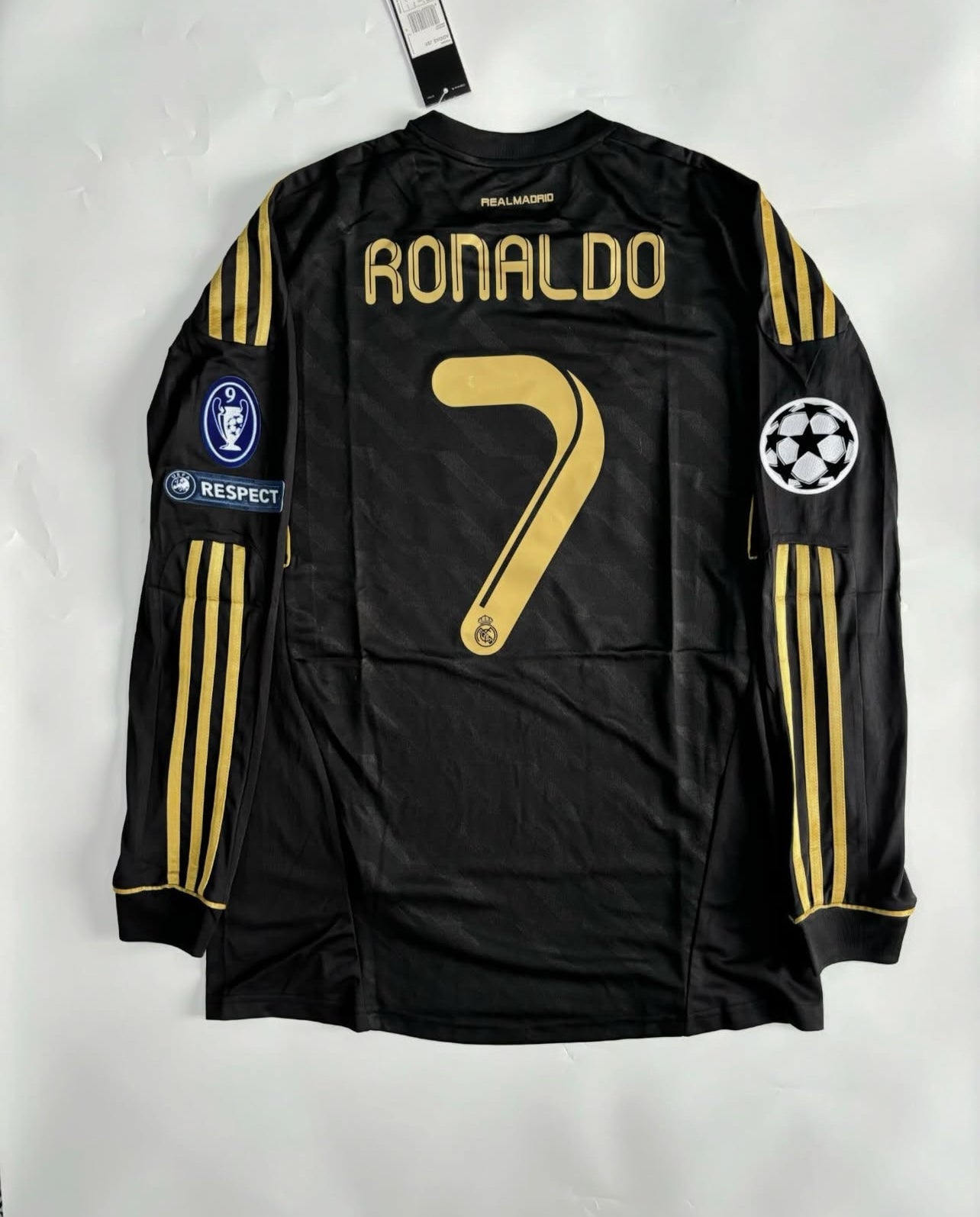 Camiseta Real Madrid 11/12 Visitante Manga Larga