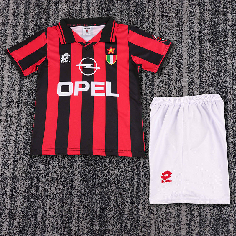 Equipación Ac Milan 96/97 Talla Niño
