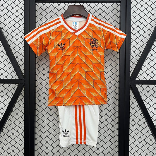 Equipación Holanda 1988 Talla Niño