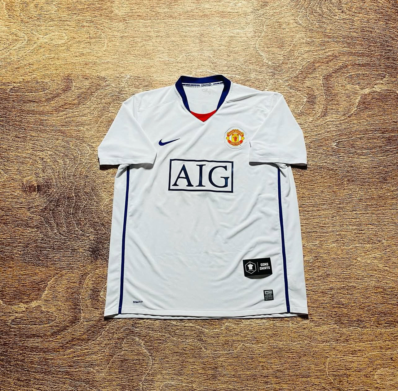 Camiseta Manchester United 08/09 Visitante