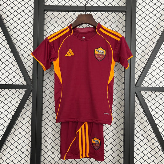 Equipación Roma 25/26 Talla Niño