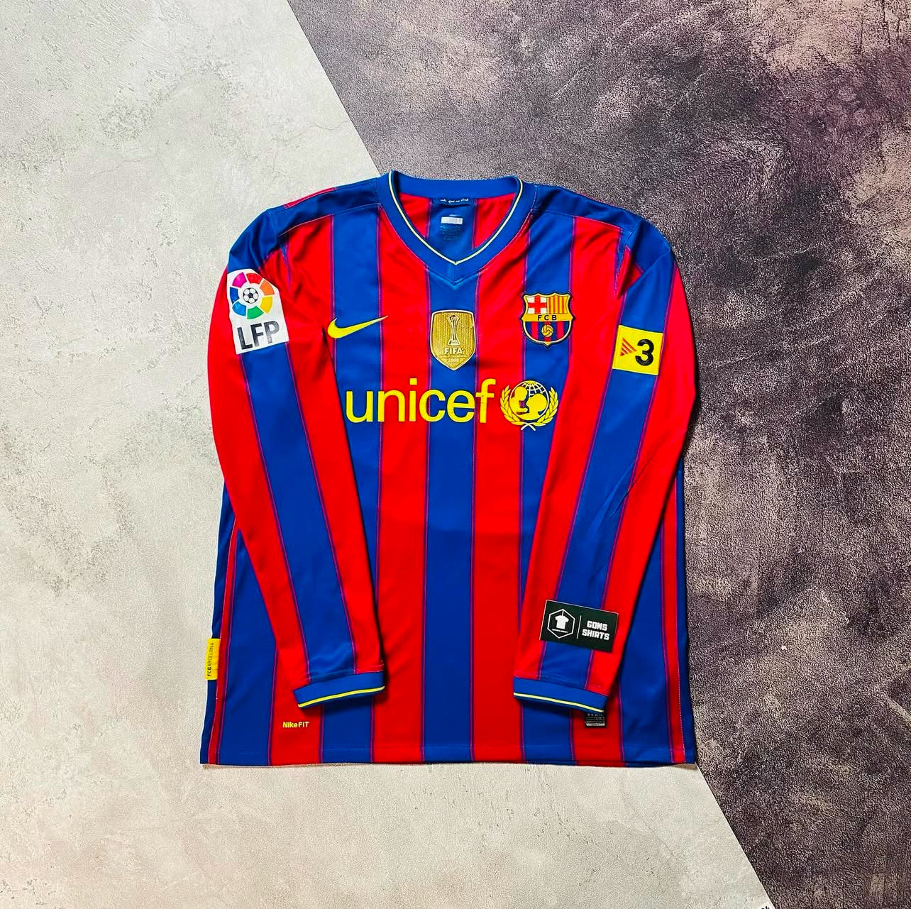 Camiseta FC Barcelona Final Londres 2011 Manga Larga