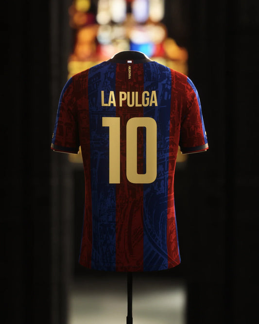 Camiseta FC Barcelona Edición Especial “El Clásico” “LA PULGA”