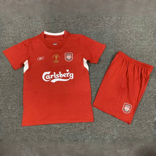 Equipación Liverpool 04/05 Talla Niño