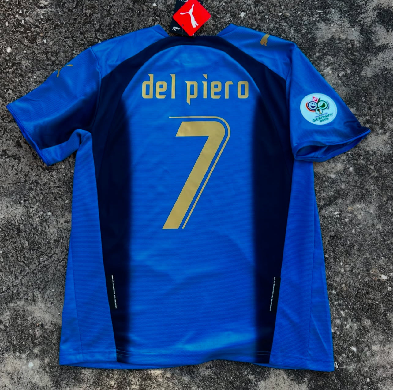 Camiseta Italia 2006