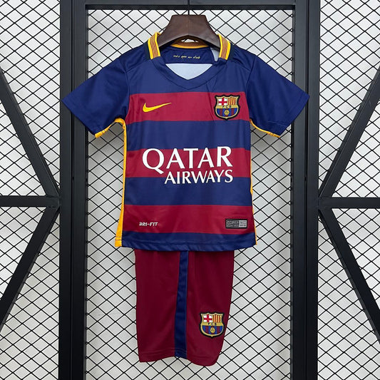 Equipación Fc Barcelona 15/16 Talla Niño