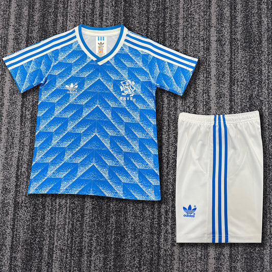 Equipación Holanda 1988 Talla Niño Visitante