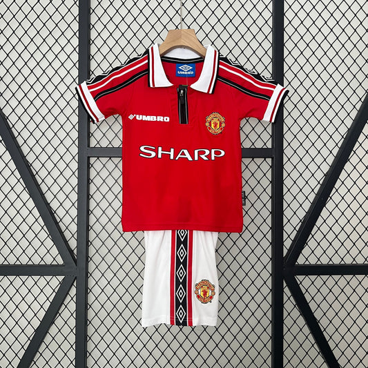 Equipación Manchester United 98/99 Talla Niño