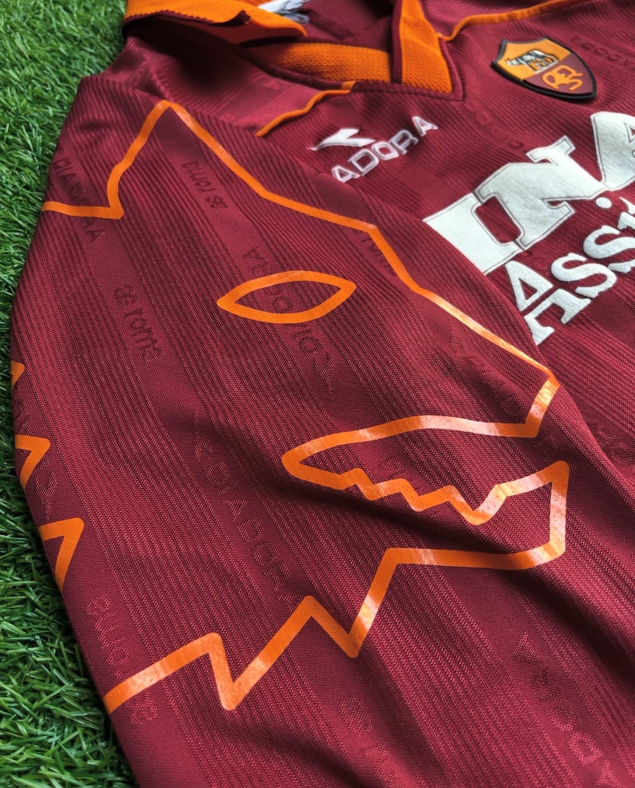 Camiseta As Roma 99/00 Manga Larga