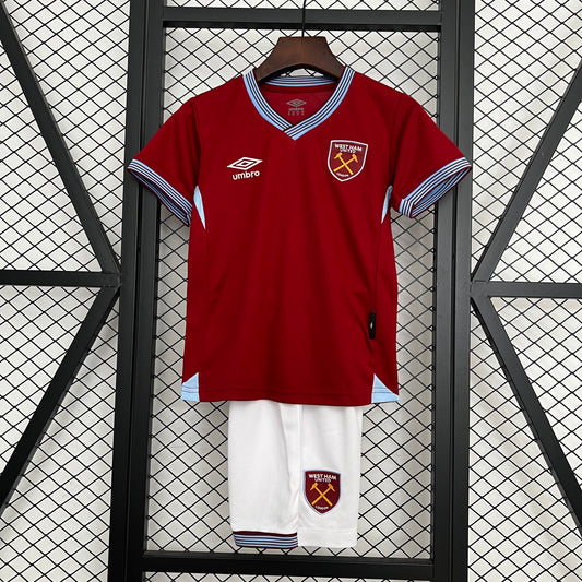 Equipación West Ham 25/26 Talla Niño