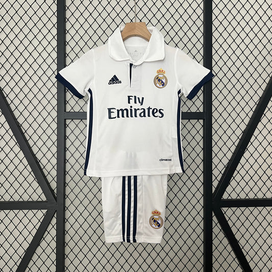 Equipación Real Madrid 16/17 Talla Niño