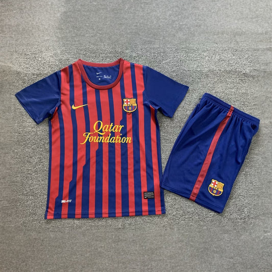 Equipación Fc Barcelona 11/12 Talla Niño