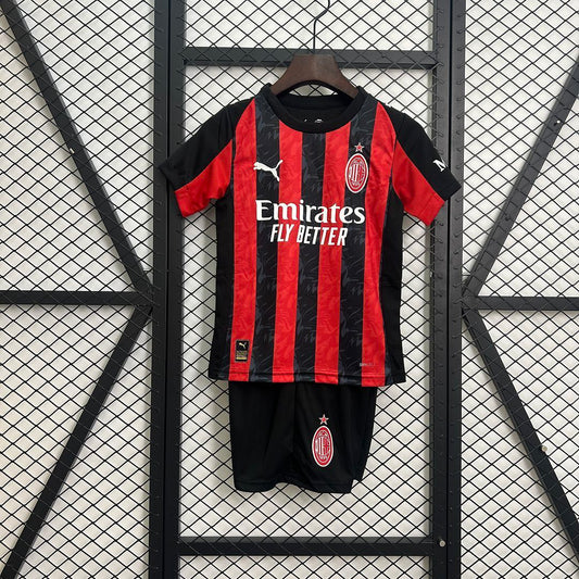 Equipación Ac Milan 25/26 Talla Niño