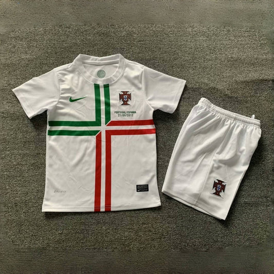 Equipación Portugal 2012 Talla Niño Visitante