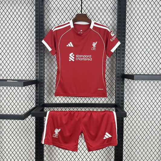 Equipación Liverpool 25/26 Talla Niño