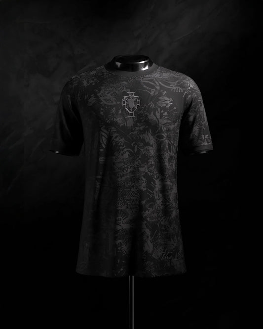 Maglia Cristiano Ronaldo Blackout Edition Portogallo