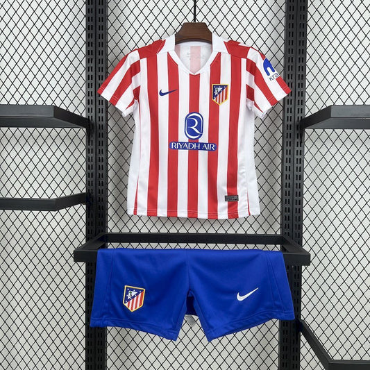 Equipación Atlético de Madrid 25/26 Talla Niño