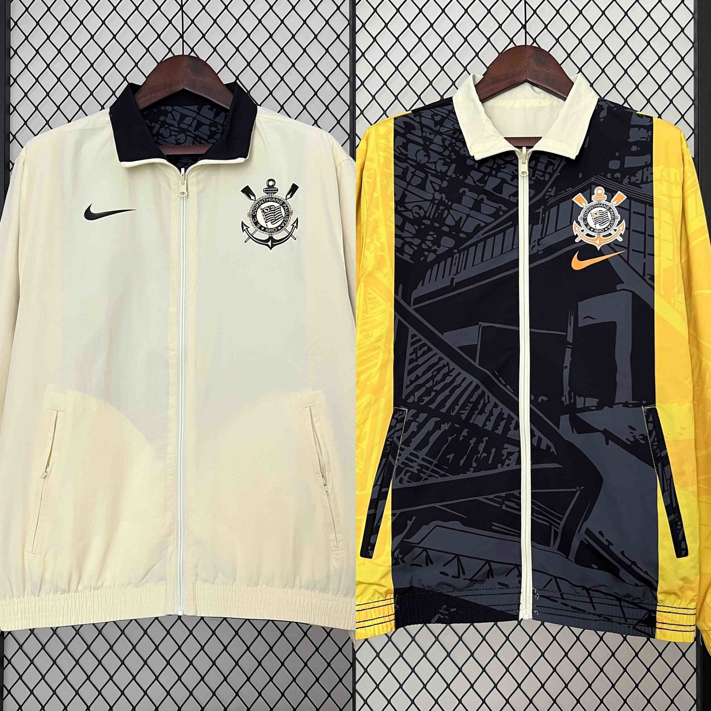 Cortavientos Reversible Corinthians