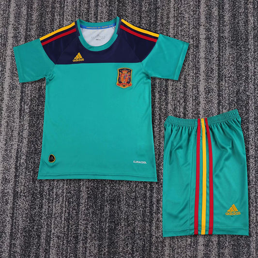 Equipación España 2010 Talla Niño Portero