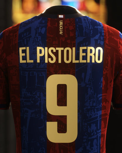 T-shirt FC Barcelona edizione speciale "El Clásico" "EL PISTOLERO"