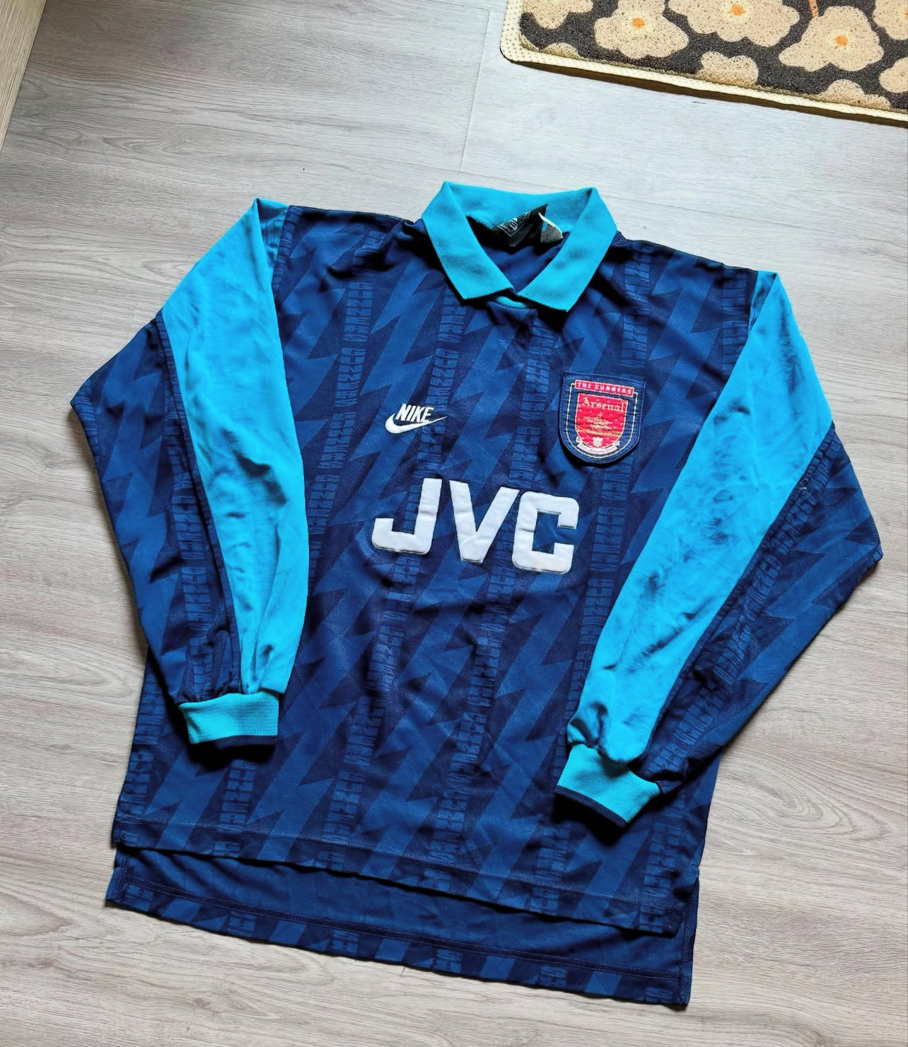 Camiseta Arsenal 94/95 Visitante Manga Larga