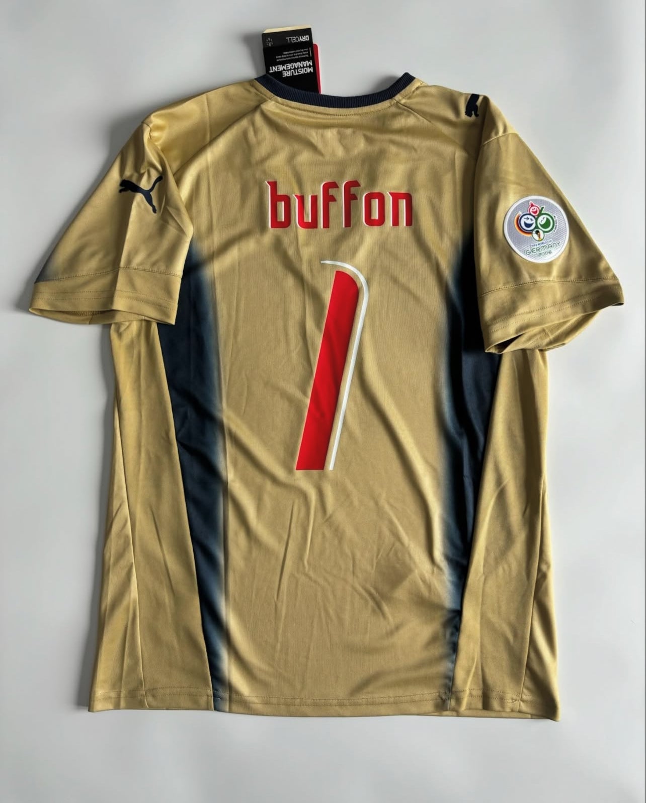 Camiseta Italia 2006 Portero