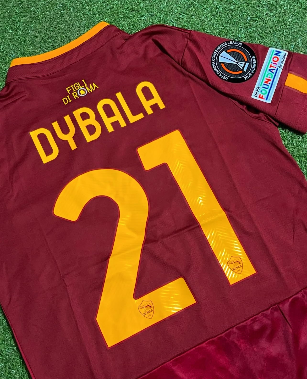 Camiseta As Roma Final Budapest 2023