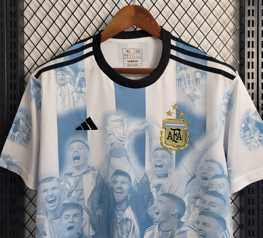 Camiseta Edición Especial Campeones del Mundo Argentina