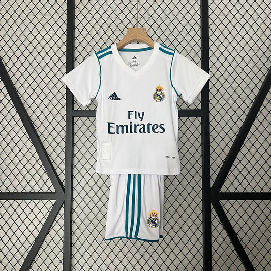 Equipación Real Madrid 17/18 Talla Niño
