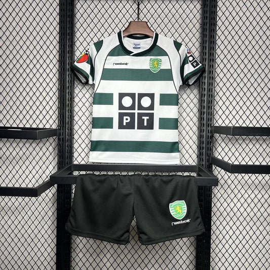 Equipación Sporting Lisboa 01/03 Talla Niño