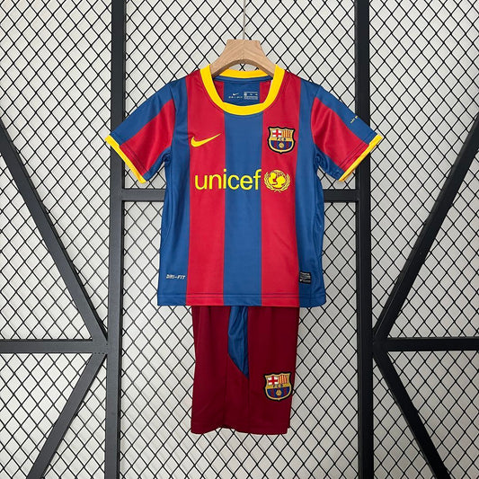 Equipación Fc Barcelona 10/11 Talla Niño