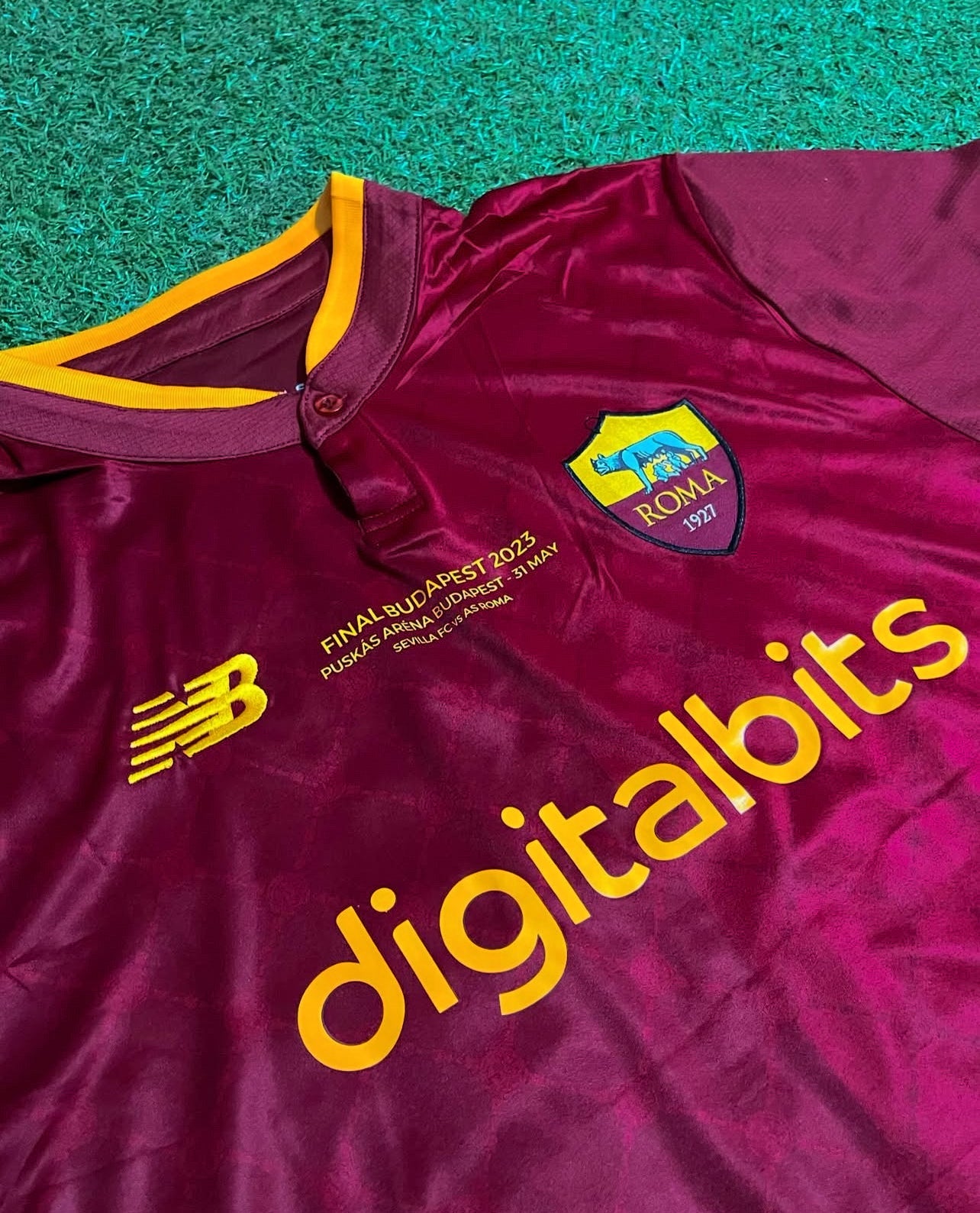 Maglia finale As Roma Budapest 2023