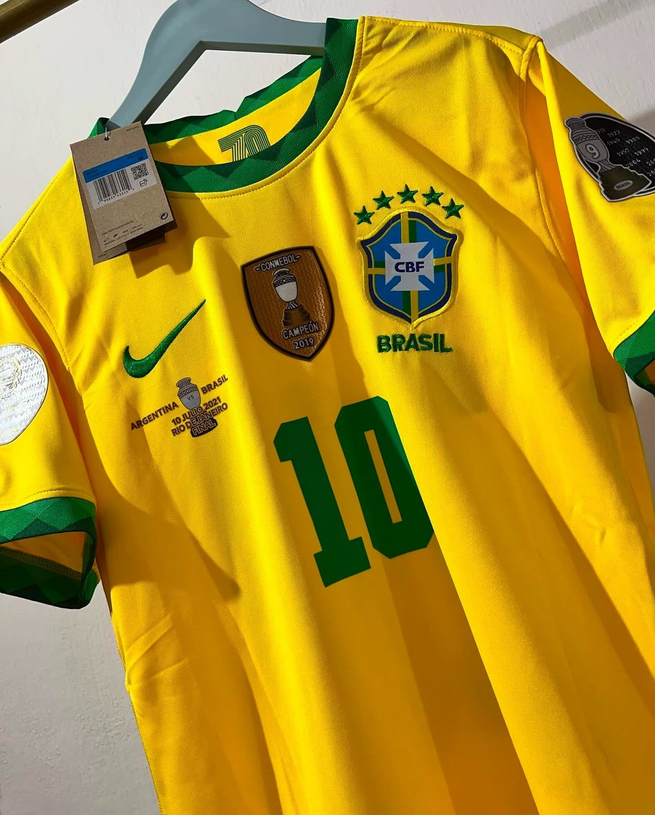 Maglia Brasile Finale Rio de Janeiro 2021