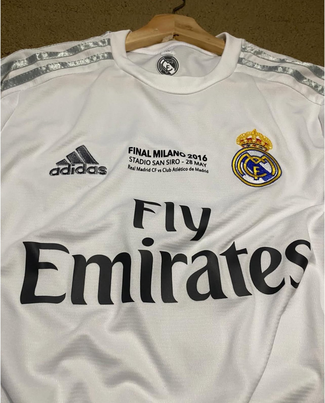 Camiseta Real Madrid Final Milán 2016