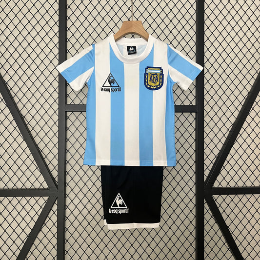 Equipación Argentina 1986 Talla Niño