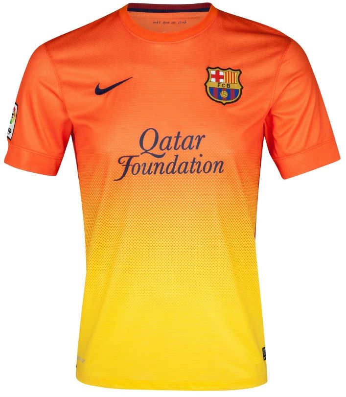 Maglia da trasferta FC Barcellona 12/13